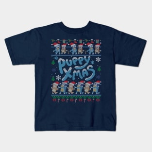 Puppy Xmas Kids T-Shirt